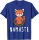Red Panda Yoga T-Shirt - T-Shirt | Royal