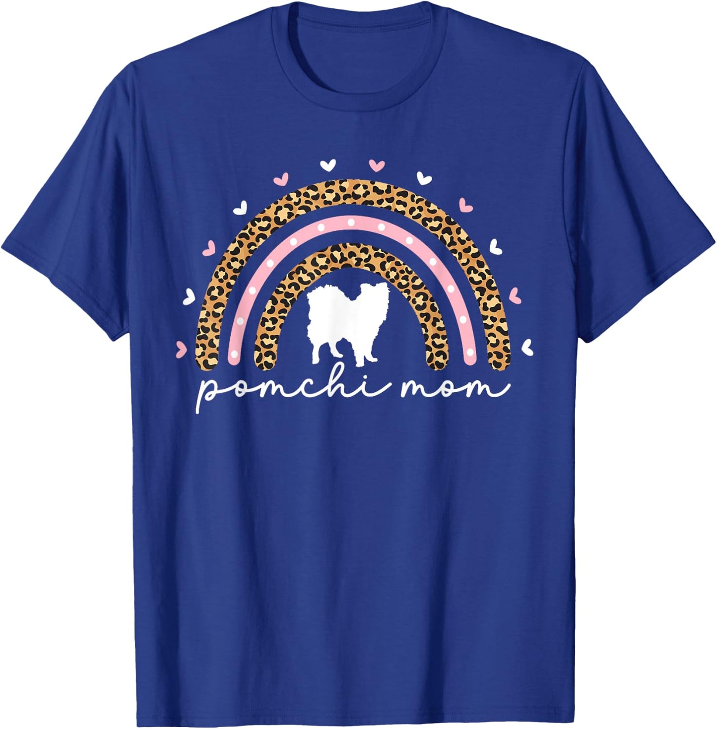 Cute Pomchi Mom Mama Pom-Chi Dog Lovers Mom Funny T-Shirt - T-Shirt | Royal