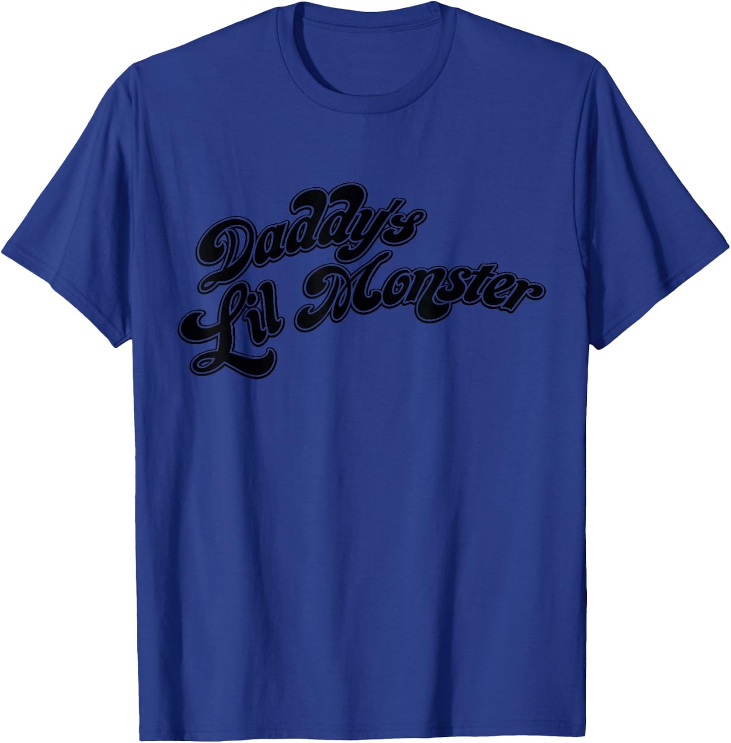 DC Suicide Squad Harley Quinn Daddy's Lil Monster T-Shirt - T-Shirt | Royal