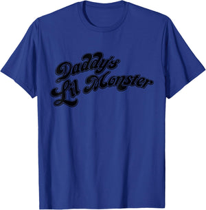 DC Suicide Squad Harley Quinn Daddy's Lil Monster T-Shirt - T-Shirt | Royal