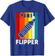 Retro Bottle Flipper Costume Bottle Flipping T-Shirt - T-Shirt | Royal