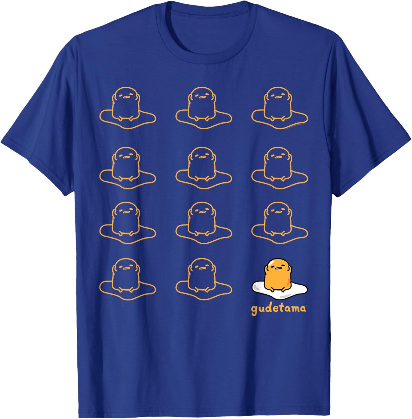 Gudetama The Lazy Egg Real T-Shirt - T-Shirt | Royal