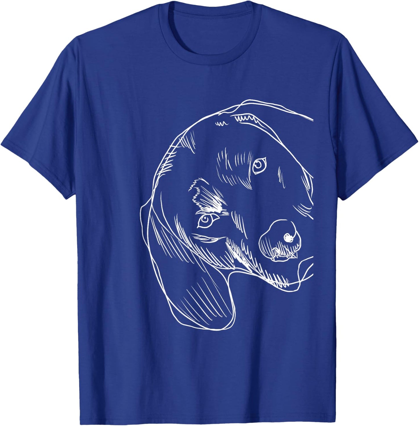 Funny Dog Plott Hound T-Shirt - T-Shirt | Royal