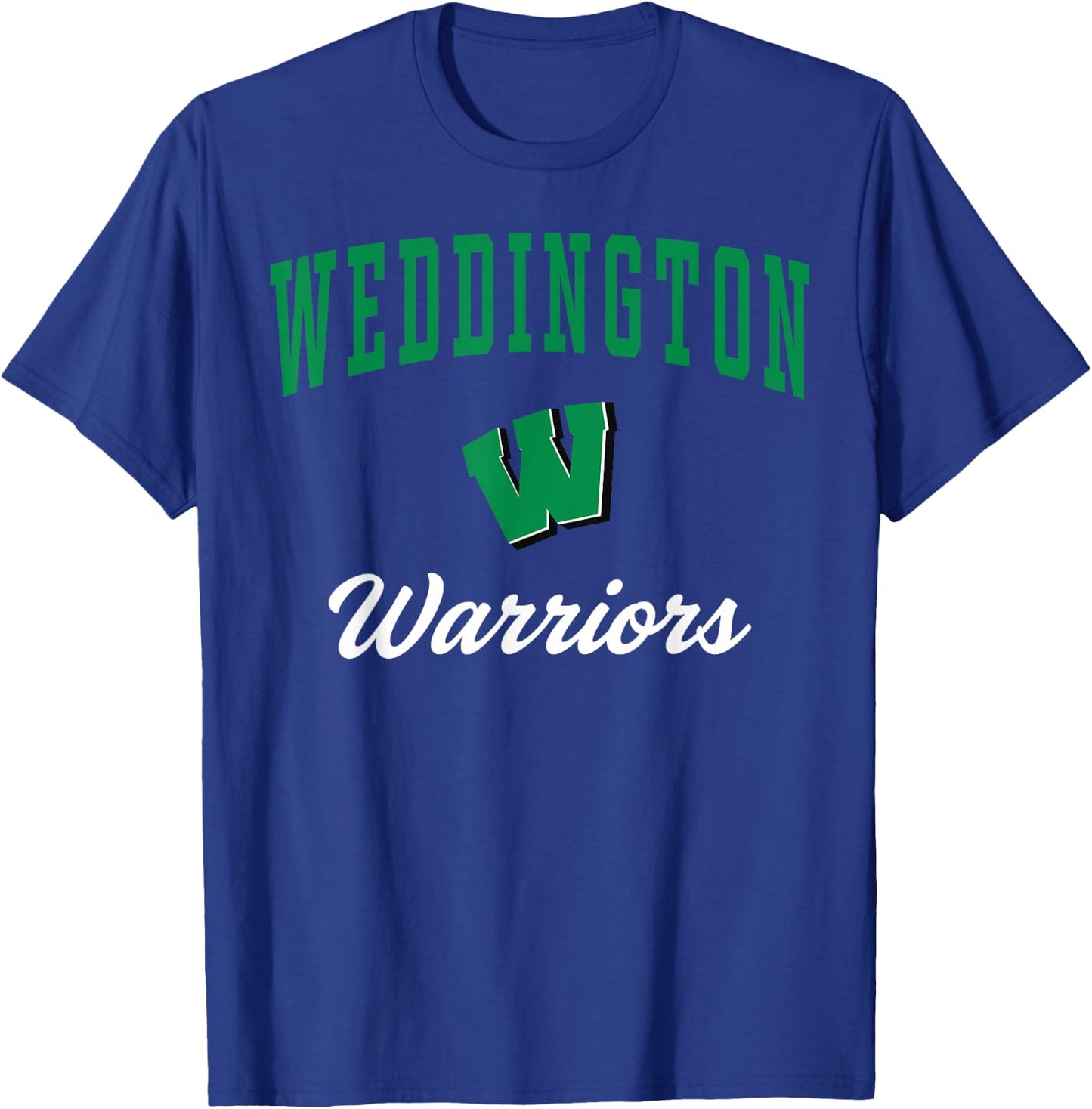 Weddington High School Warriors T-Shirt - T-Shirt | Royal