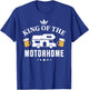 King of the Motorhome Gift Camping enthusiastic Husband T-Shirt - T-Shirt | Royal