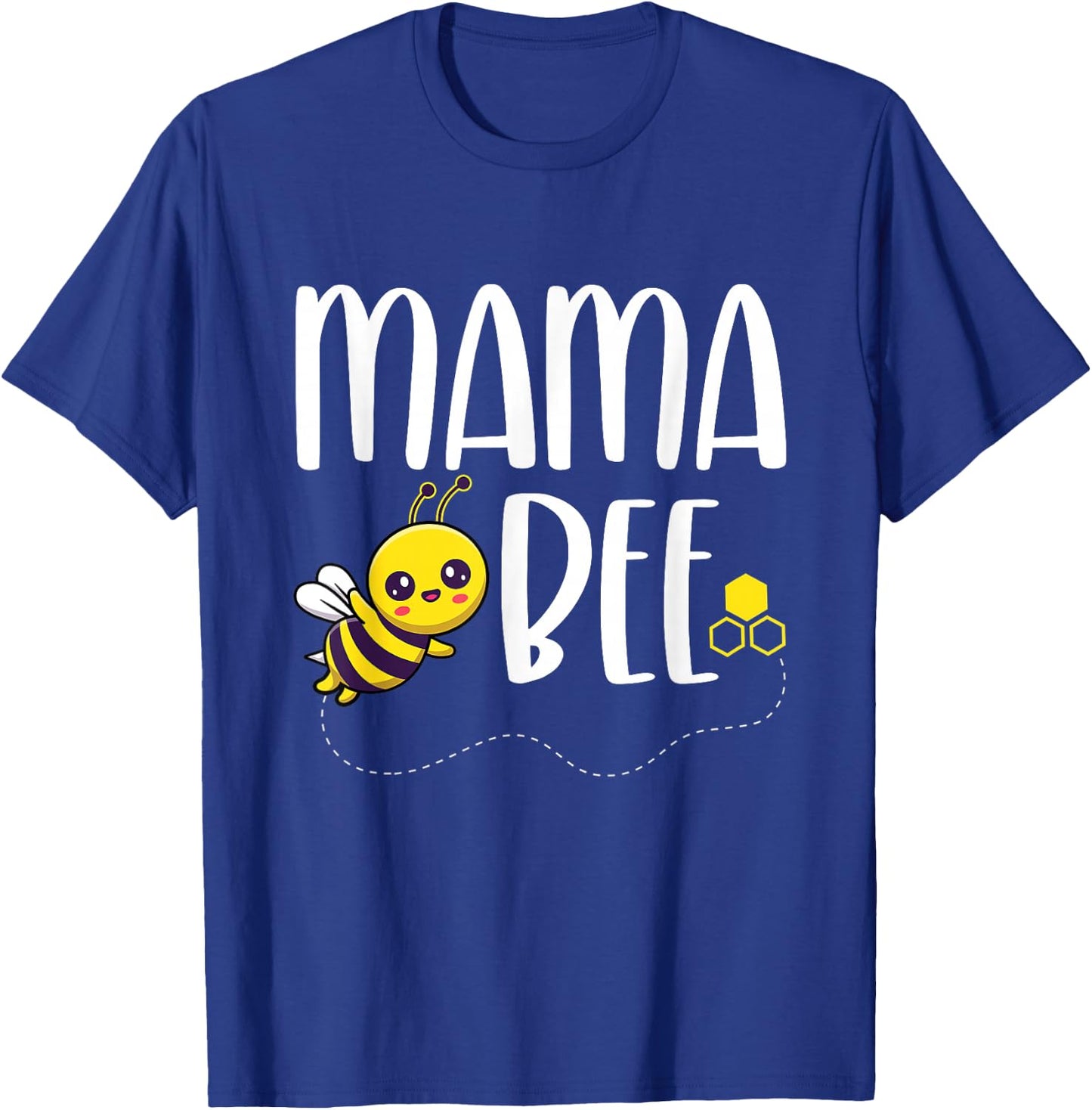 Birthday Bee Family Matching Mama Bee Mom Beekeeper Mother T-Shirt - T-Shirt | Royal