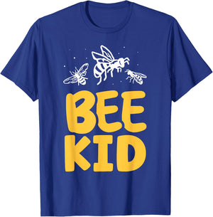 Bee Kid Beekeeper Honeybee Bees Hive Bee T-Shirt - T-Shirt | Royal