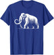 Mammoth Dad Mom Lover - Monochromatic Mammut , black T-Shirt - T-Shirt | Royal