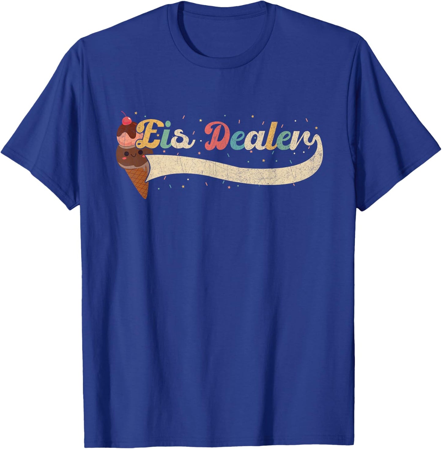 Gelatiere Eismann Lovers Ice Seller , black T-Shirt - T-Shirt | Royal