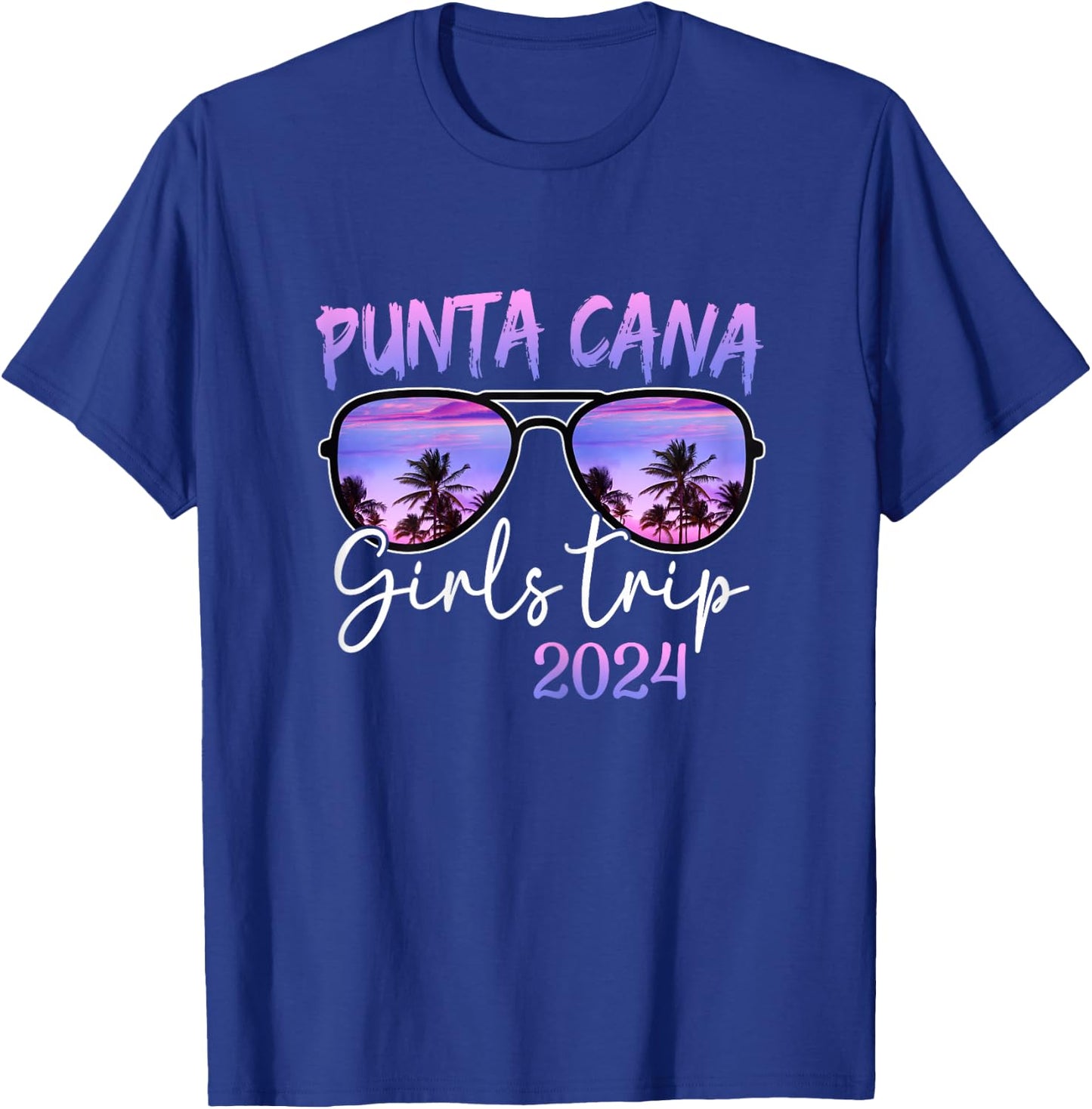 Girls Trip Punta Cana 2024 Girls Weekend Summer Vacation T-Shirt - T-Shirt | Royal
