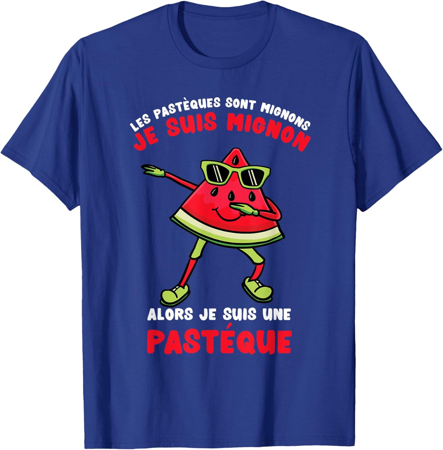 Mignon Je Suis une pastèque , Black, S T-Shirt - T-Shirt | Royal