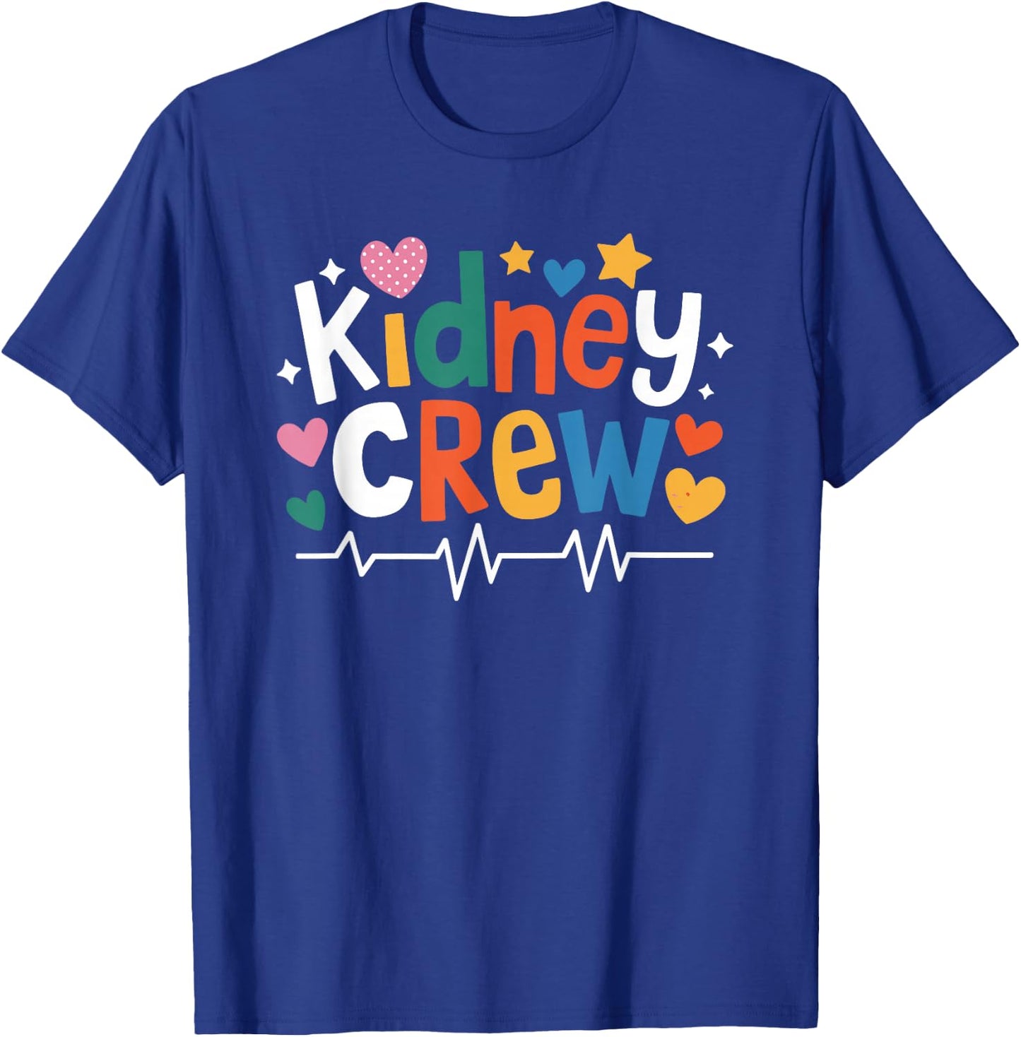 Dialysis Tech Kidney Crew, Dialysis Technician Kidney Nurse T-Shirt - T-Shirt | Royal