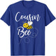Cousin Of The Bee Day Girl Hive Family Matching Birthday T-Shirt - T-Shirt | Royal