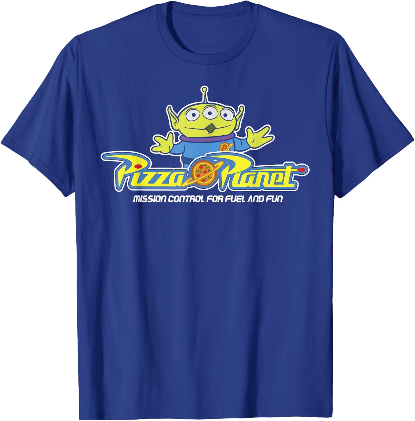 Disney Pixar Toy Story Alien Pizza Planet Classic T-Shirt - T-Shirt | Royal
