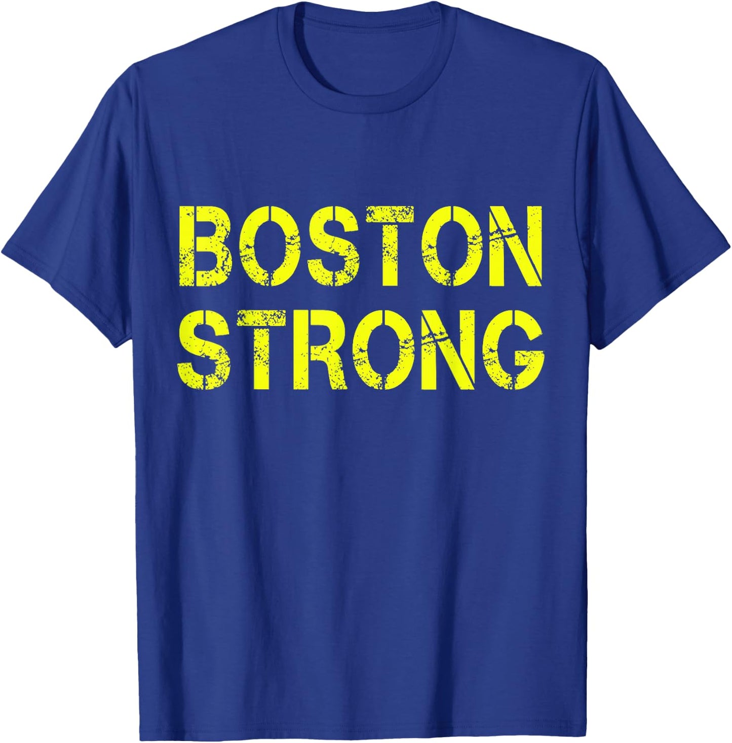 Boston Strong Retro Vintage Women T-Shirt - T-Shirt | Royal