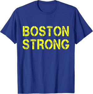 Boston Strong Retro Vintage Women T-Shirt - T-Shirt | Royal