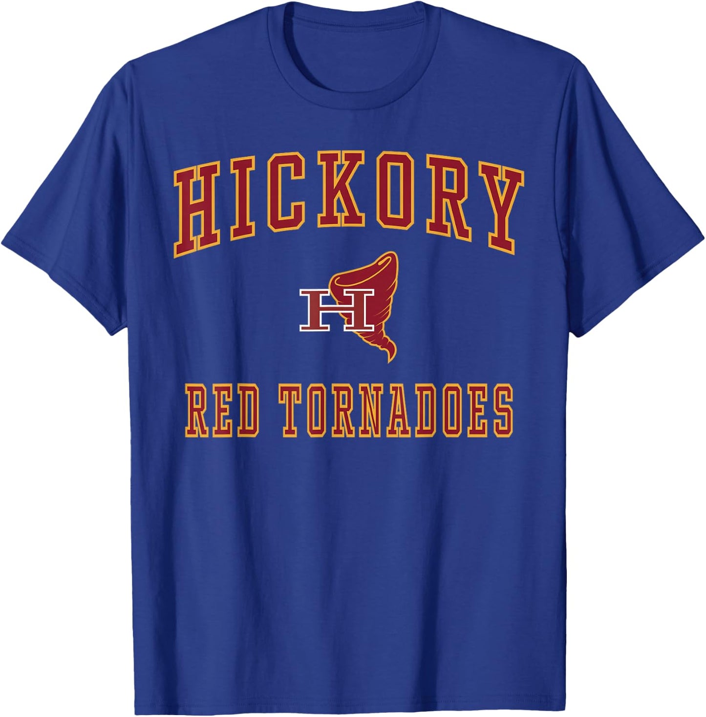 Hickory High School Red Tornadoes T-Shirt - T-Shirt | Royal