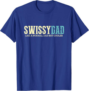 Swissy Dad Funny Shirt Greater Swiss Mountain Dogs Lover T-Shirt - T-Shirt | Royal