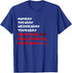 Monday Tuesday Thursday Practice Qualifying Race Day , black T-Shirt - T-Shirt | Royal