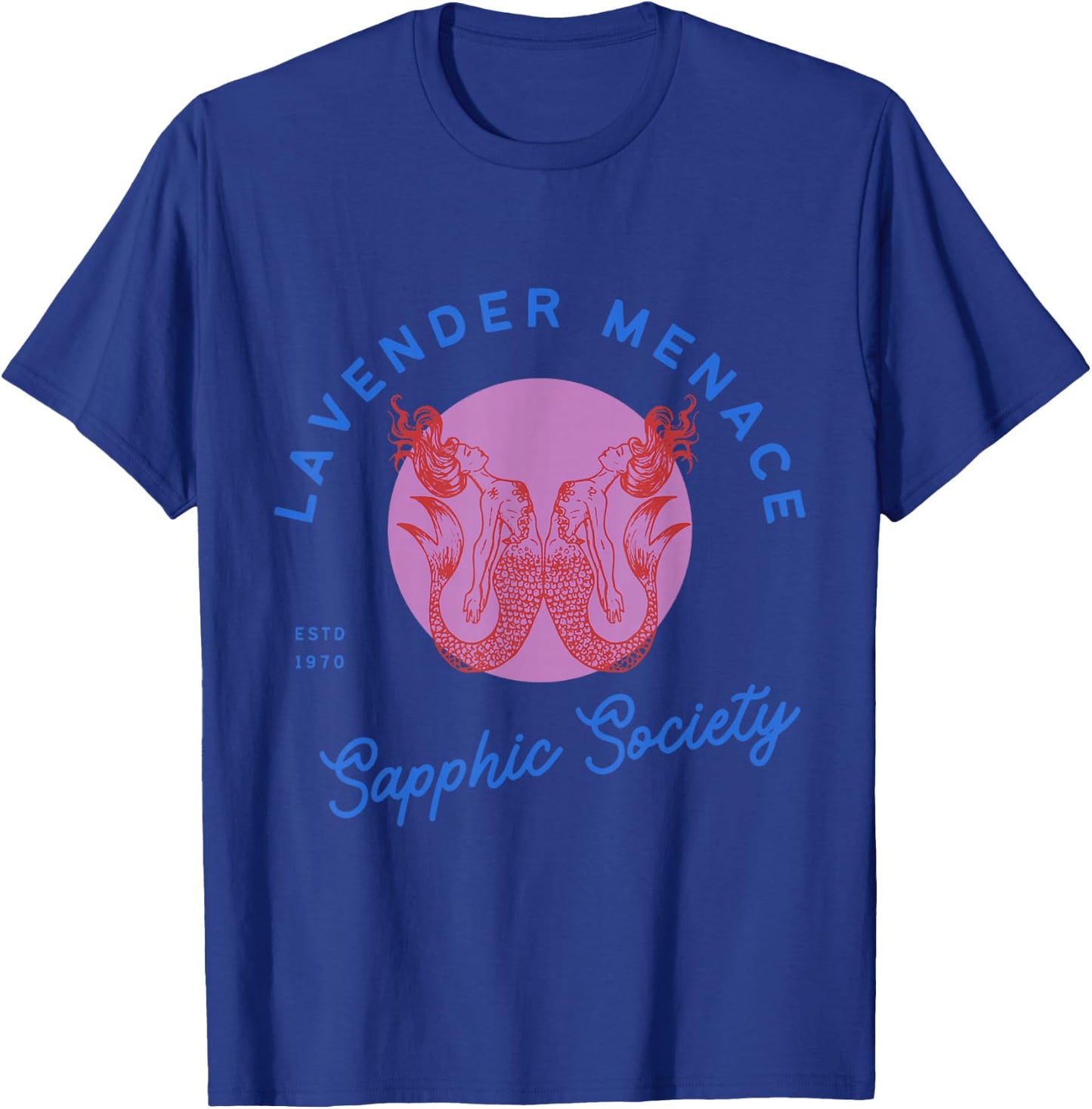 Lavender Menace Mermaid T-Shirt - T-Shirt | Royal
