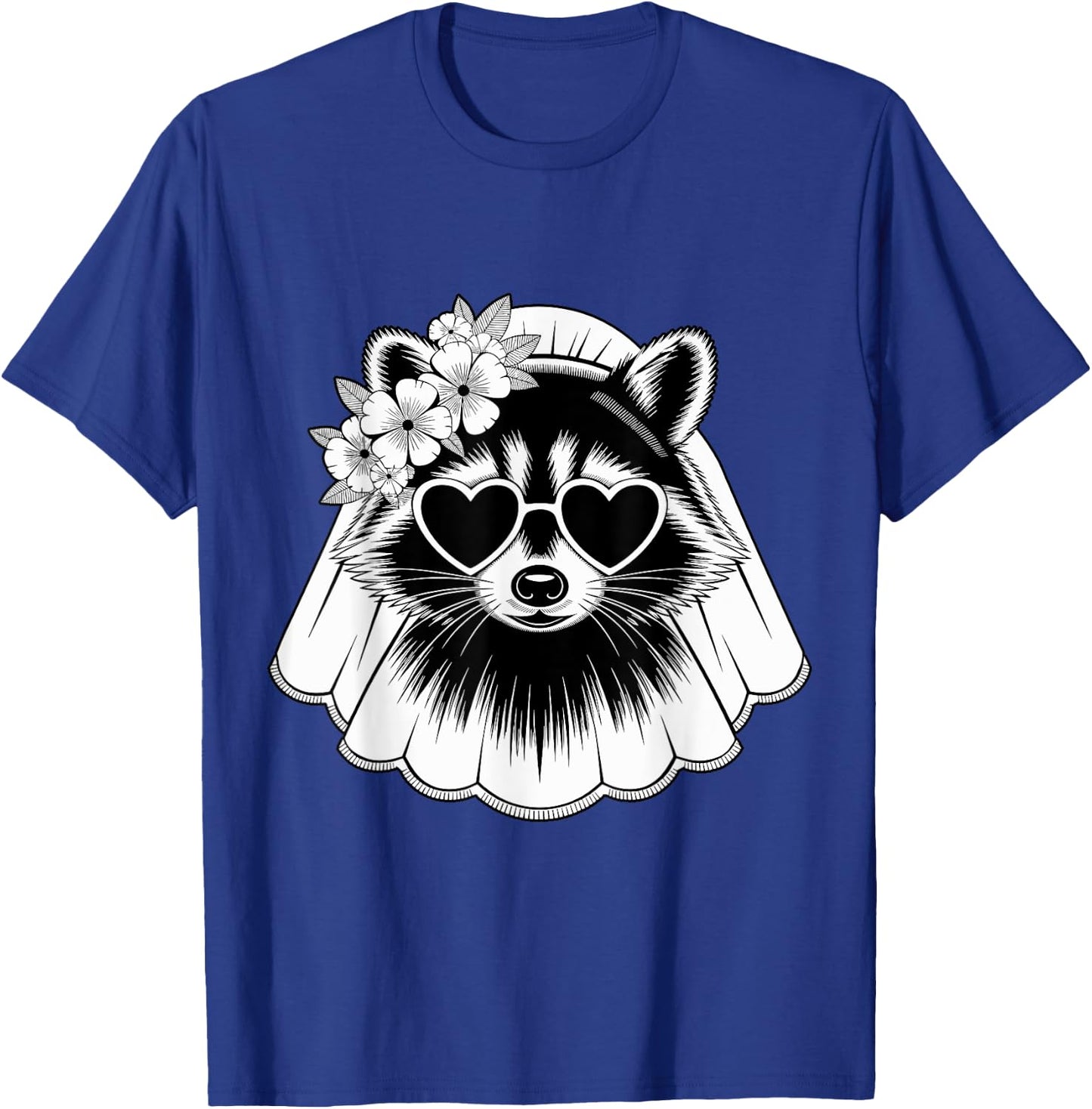 Feral Bride Design raton laveur Fête de mariage T-Shirt - T-Shirt | Royal