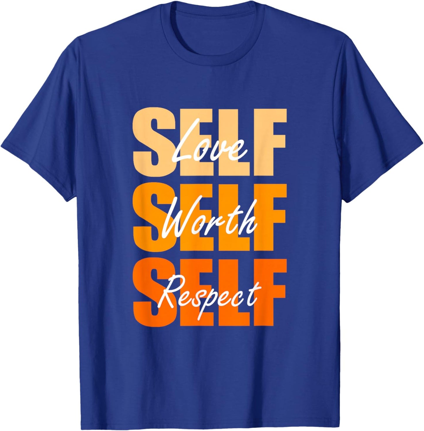 Orange Self-ish X 3 Orange Color Graphic Orange Vibes Only T-Shirt - T-Shirt | Royal