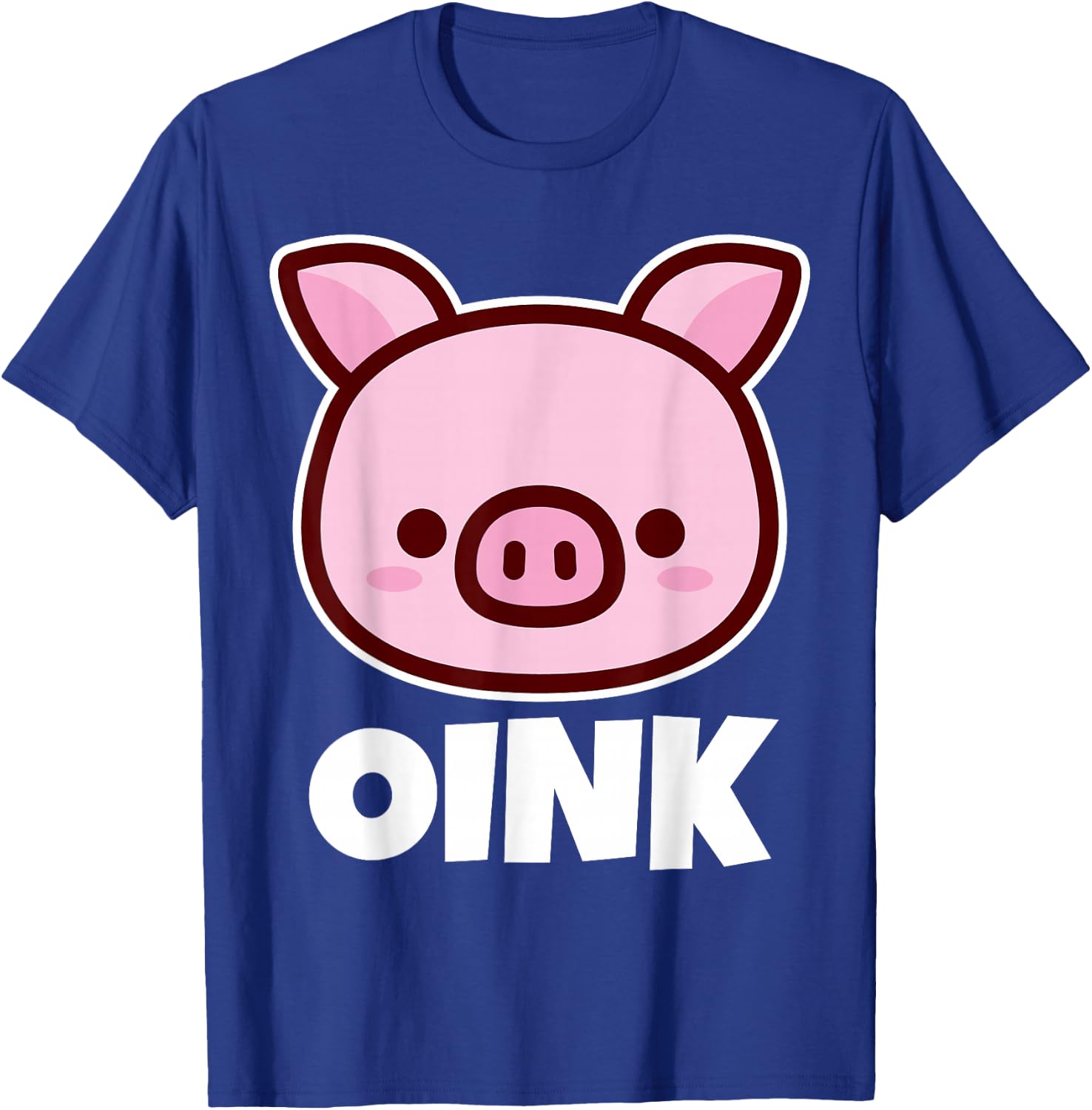 OINK Pig Stuff | Pig Lover Stuff | Kids Pig T-Shirt - T-Shirt | Royal