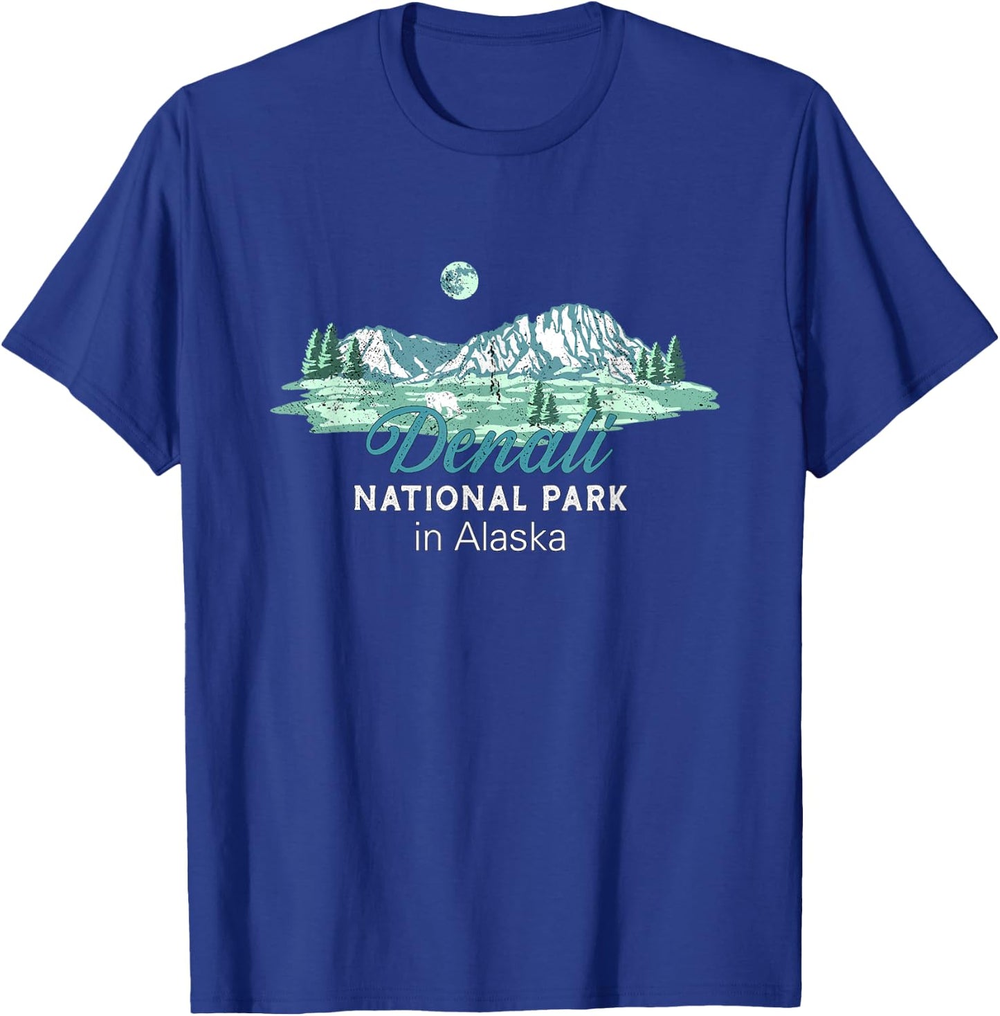 Denali National Park Alaska T-Shirt - T-Shirt | Royal