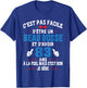 Beau Gosse Humour Original Birthday Gift Man 83 Years , Black, S T-Shirt - T-Shirt | Royal