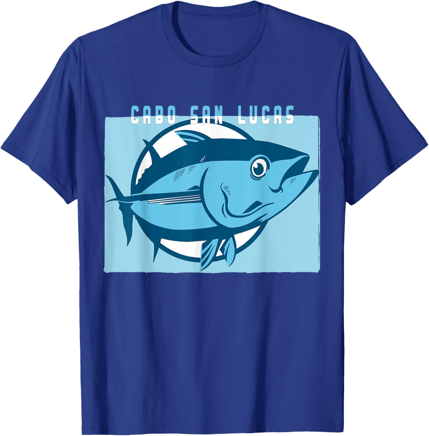 Cabo San Lucas Mexico Tuna Fishing Shirt T-Shirt - T-Shirt | Royal