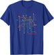 Mexico City Metro T-Shirt - T-Shirt | Royal