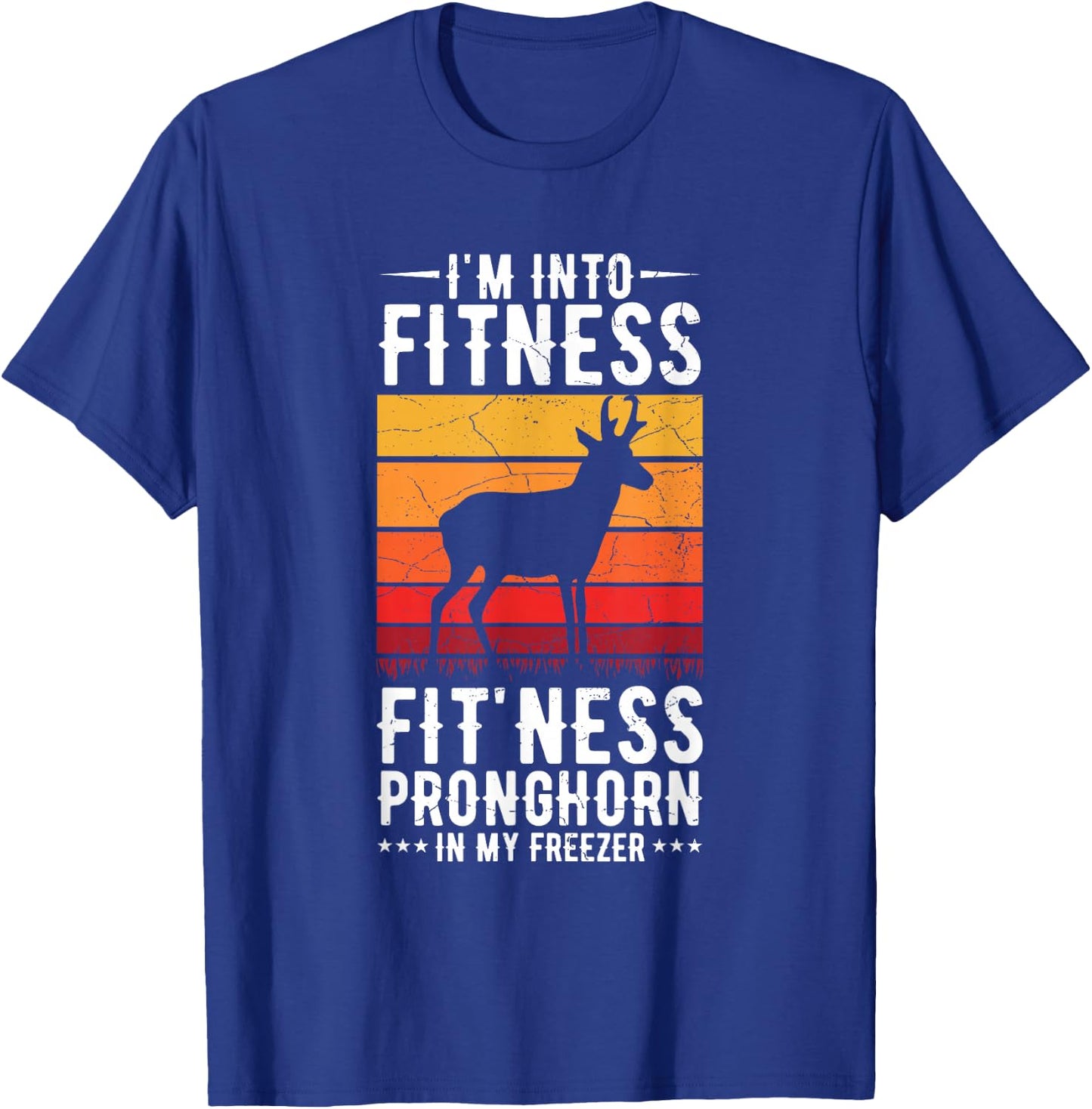 Hunting Pronghorn Antelope Design for a Pronghorn hunter T-Shirt - T-Shirt | Royal