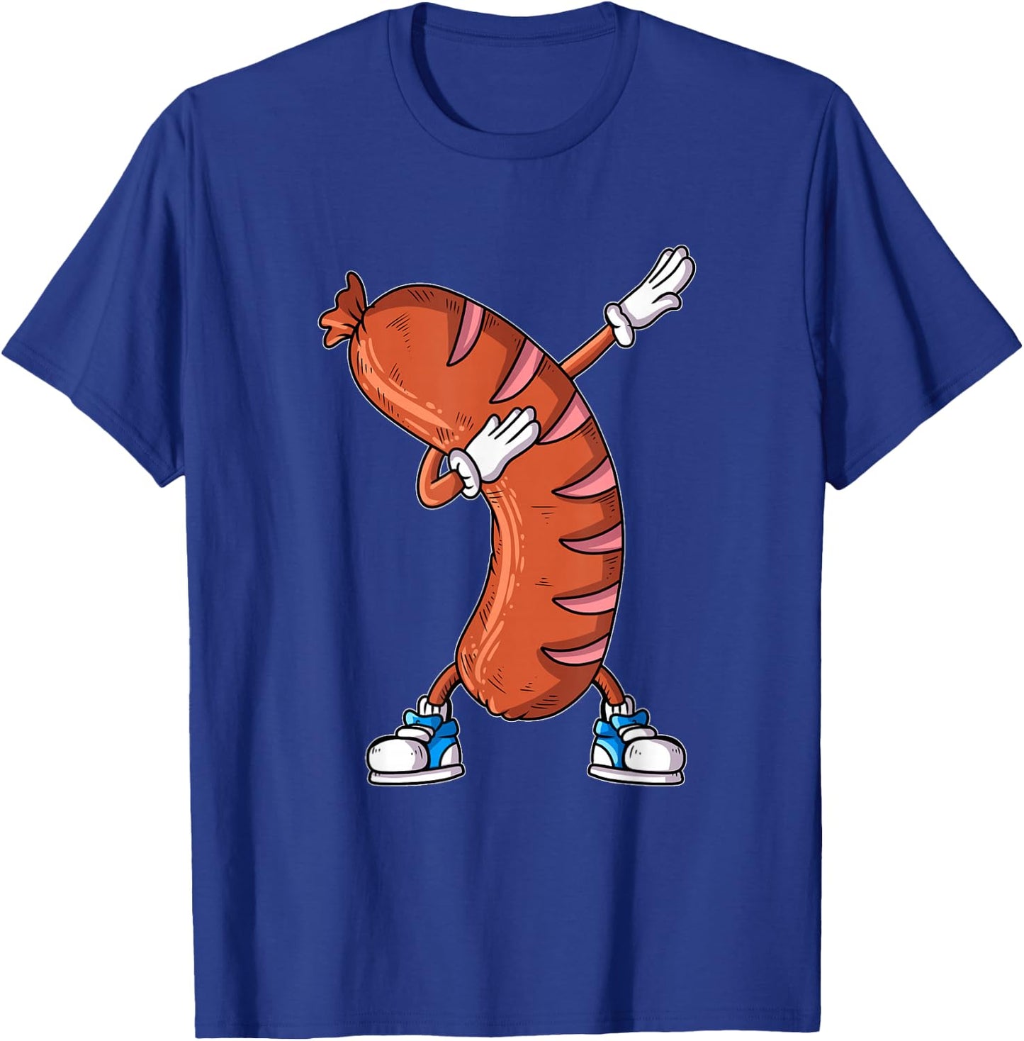 Barbecue Steak Barbecue Sausage Dab Bockwurst Bratwurst Dabbing , black T-Shirt - T-Shirt | Royal