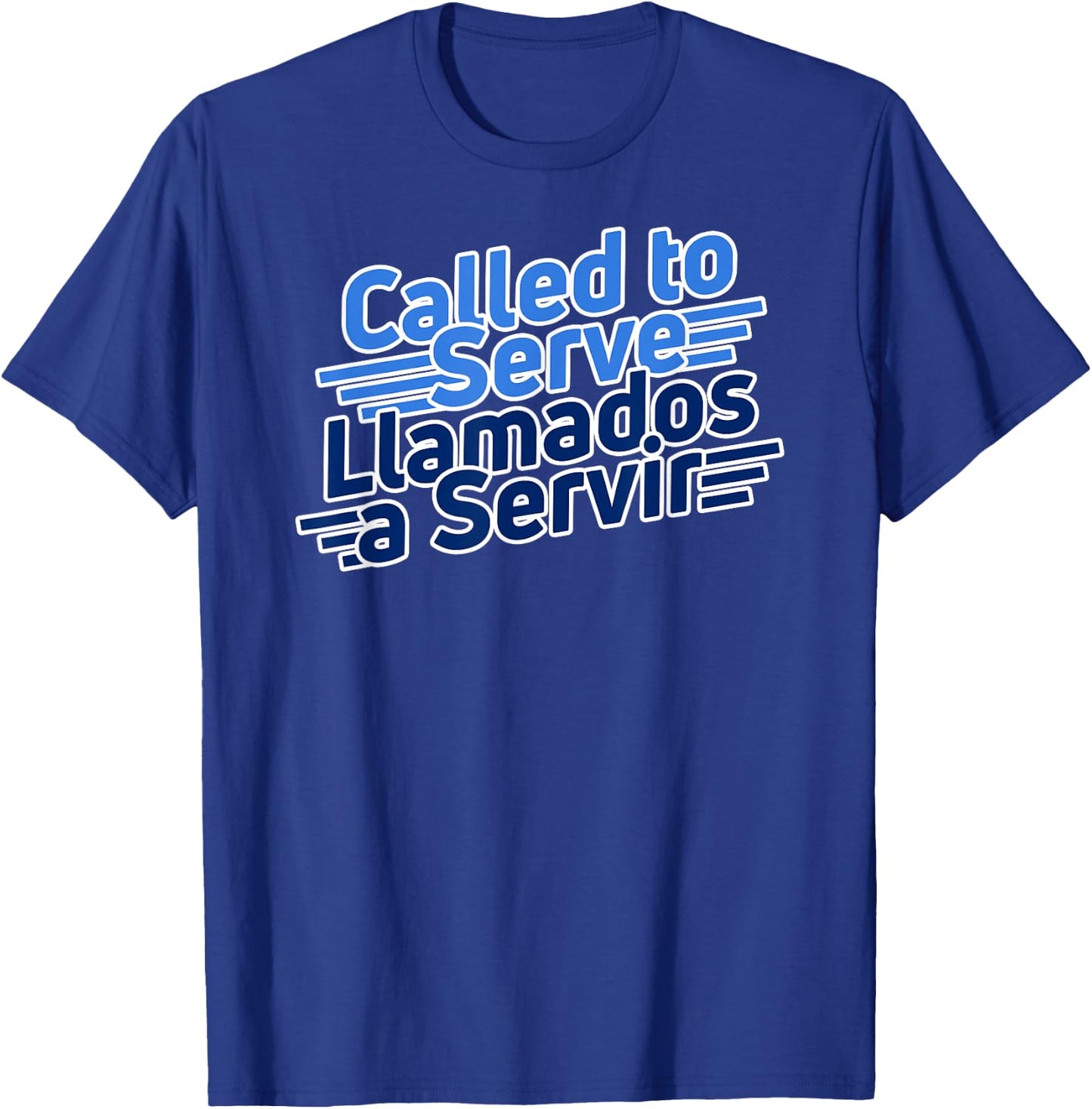 Spanish Called to Serve LDS Missionary Llamados a Servir T-Shirt - T-Shirt | Royal