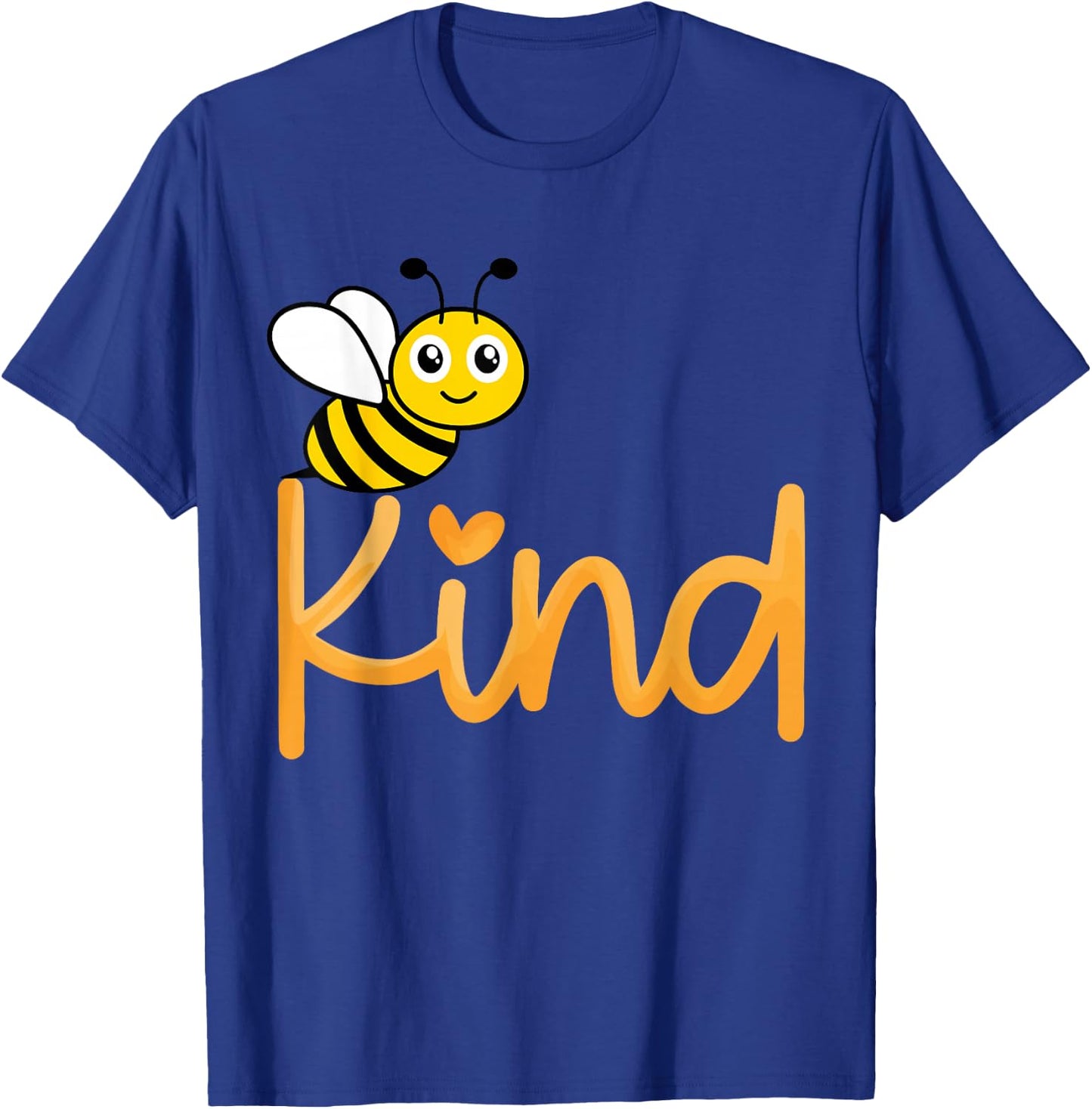 Be Kind Bee Kind Unity Day Orange Teacher Anti Bullying T-Shirt - T-Shirt | Royal