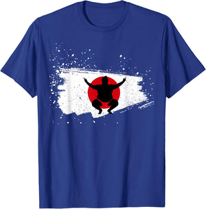 Sumo Sporty for Japanese Sport Lovers T-Shirt - T-Shirt | Royal