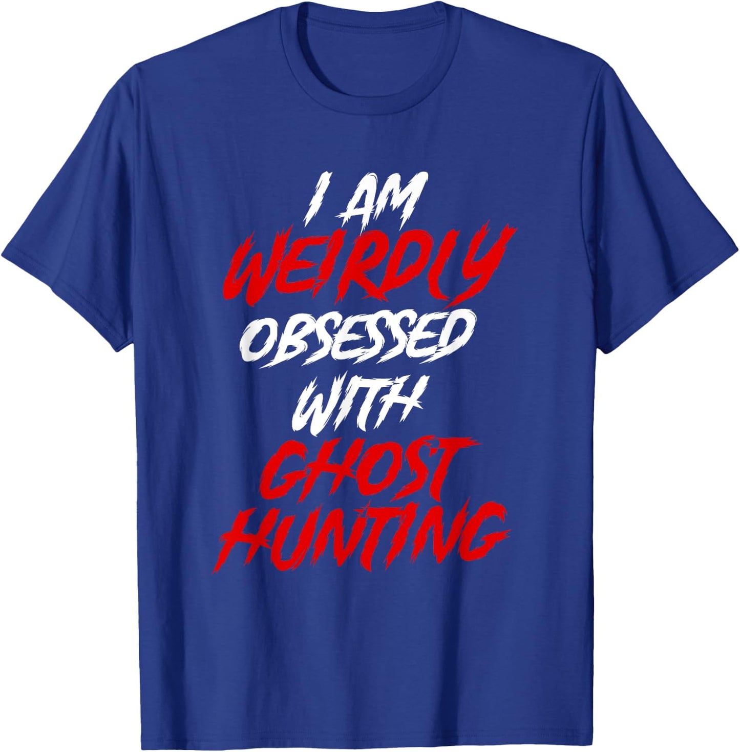 Ghost Hunter EVP Hunting Paranormal Halloween Spirit Hunt T-Shirt - T-Shirt | Royal