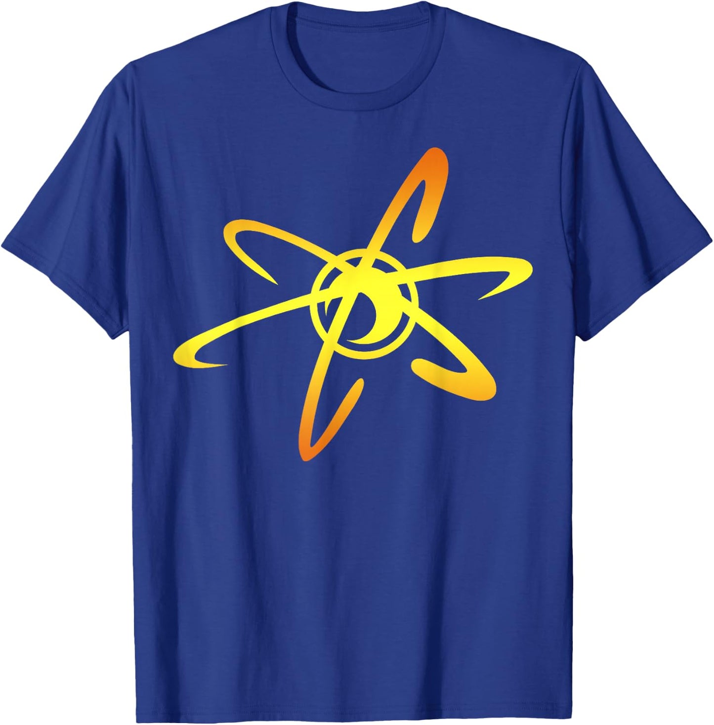 Nickelodeon Jimmy Neutron Nuclear Logo T-Shirt - T-Shirt | Royal