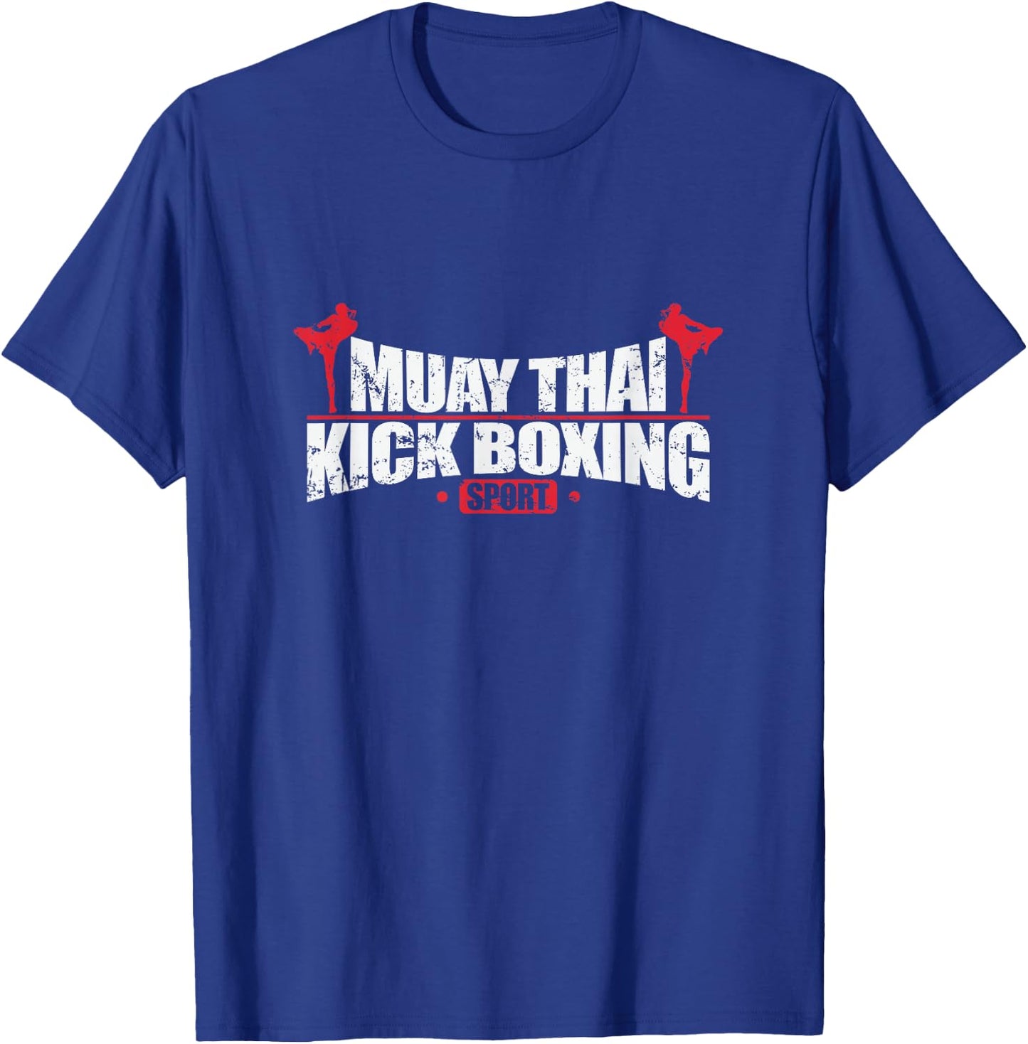 Kick Boxing Muay Thai Strength and Speed T-Shirt - T-Shirt | Royal