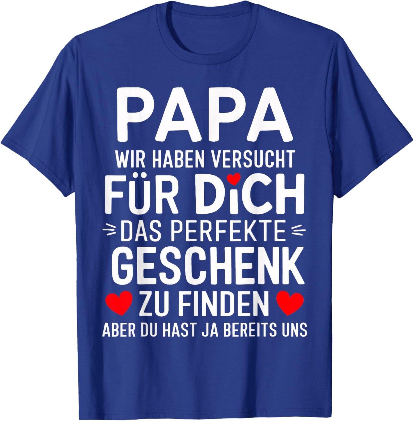 Dad Gift Birthday Funny Father's Day Christmas Dad , black T-Shirt - T-Shirt | Royal