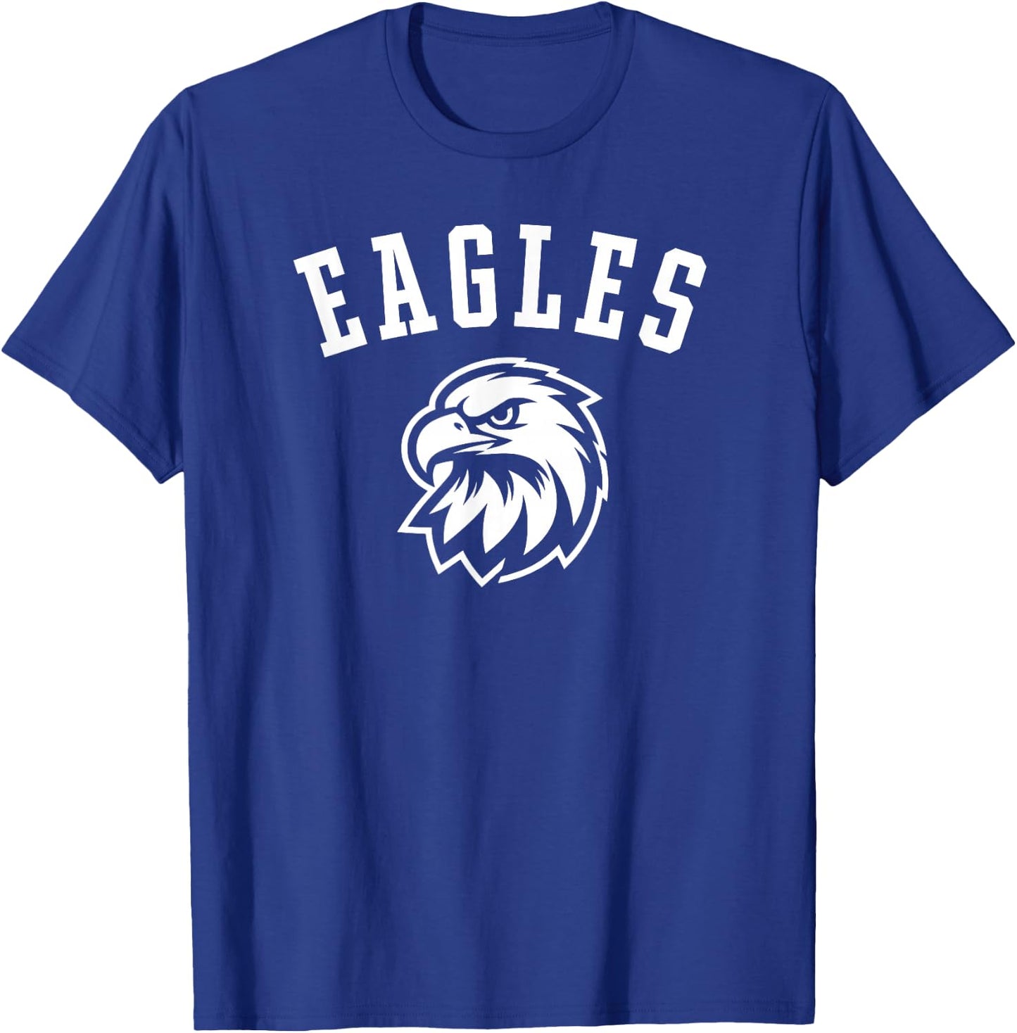 Eagles Mascot for Players and Fans , black T-Shirt - T-Shirt | Royal