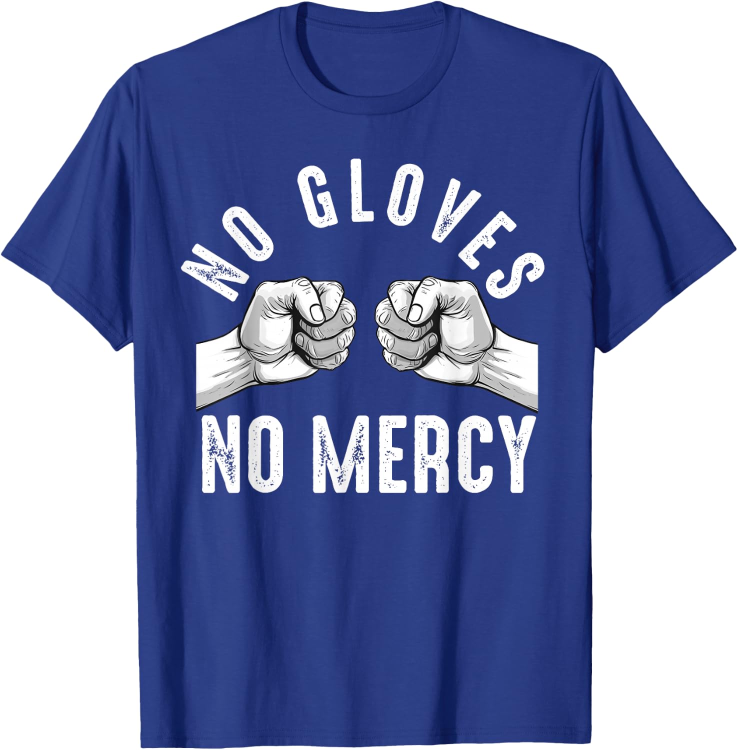 Bare Knuckle Boxing Men Fist Fighting Knuckle Fighter Lover T-Shirt - T-Shirt | Royal