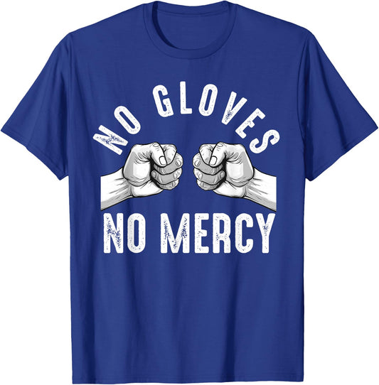 Bare Knuckle Boxing Men Fist Fighting Knuckle Fighter Lover T-Shirt - T-Shirt | Royal