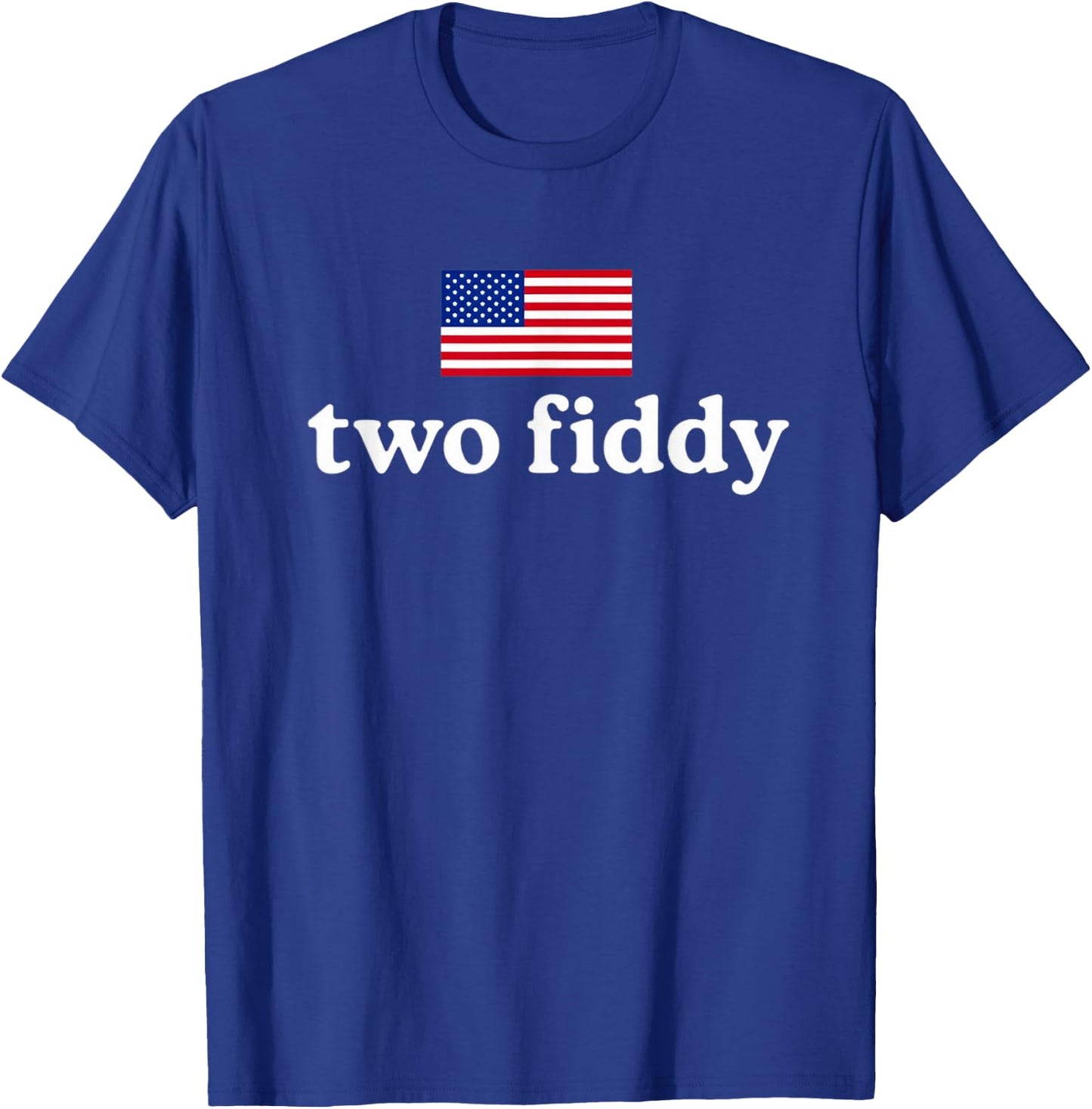 Two Fiddy T-Shirt - T-Shirt | Royal