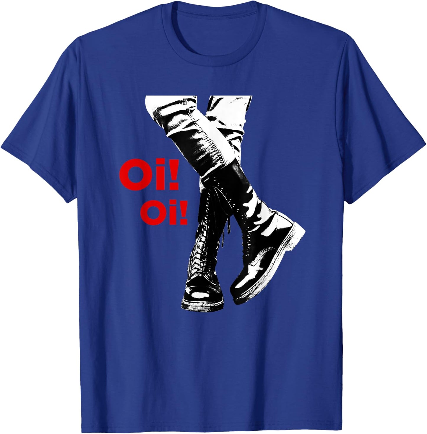 "Oi Oi" Skinhead, Ska, Street Punk, Hardcore Punk T-Shirt - T-Shirt | Royal