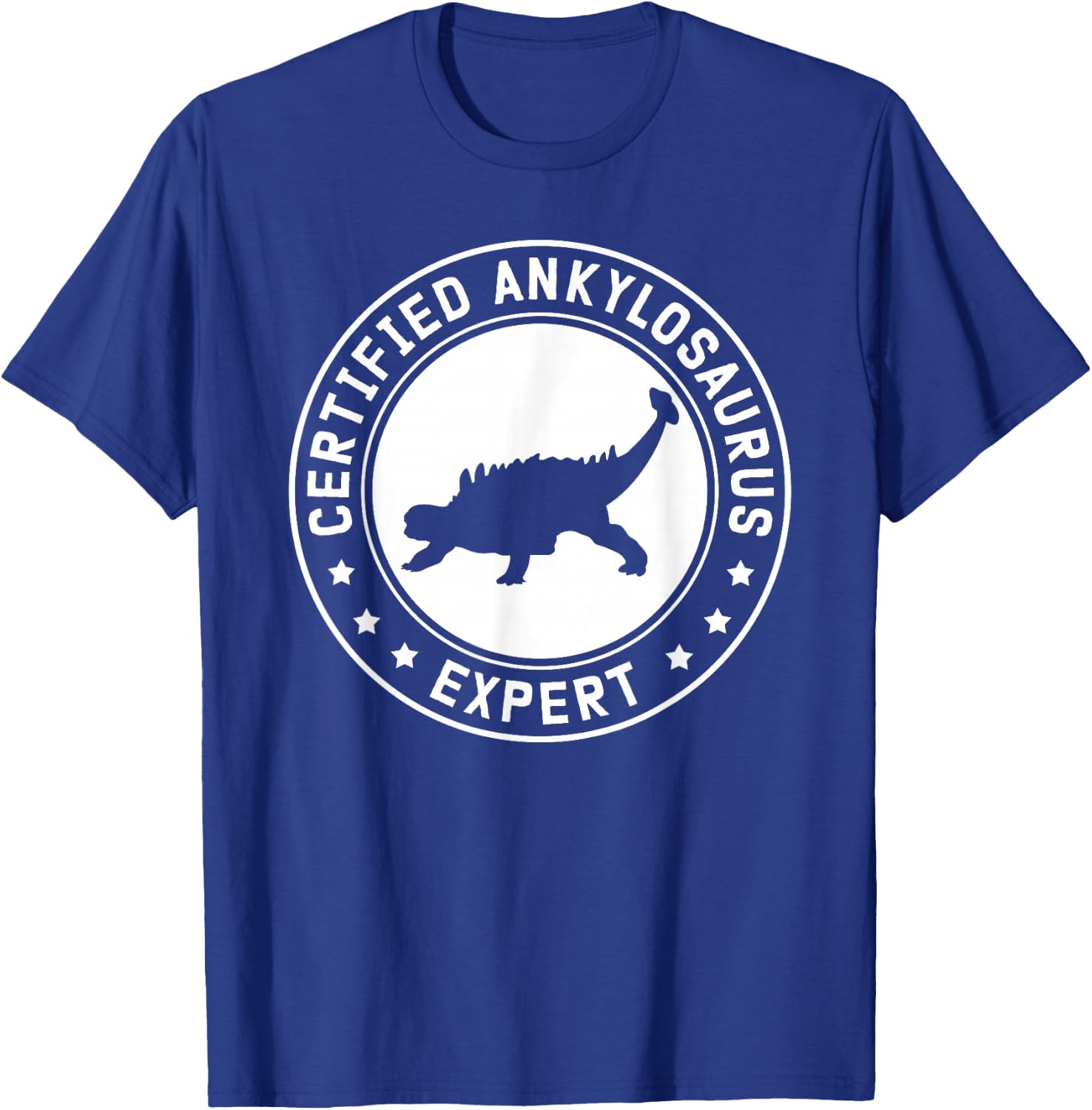 Ankylosaurus Expert | Dinosaurs Ankylosauruses , Small, Black T-Shirt - T-Shirt | Royal