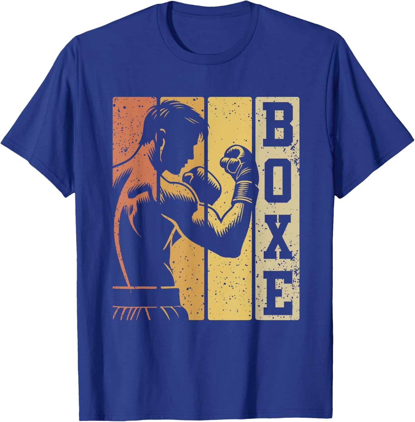 Men's Funny Boxing Funny Idea Boxing , Black, S T-Shirt - T-Shirt | Royal