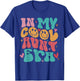 Groovy Retro In My Cool Aunt Era Cool Gifts For Auntie T-Shirt - T-Shirt | Royal