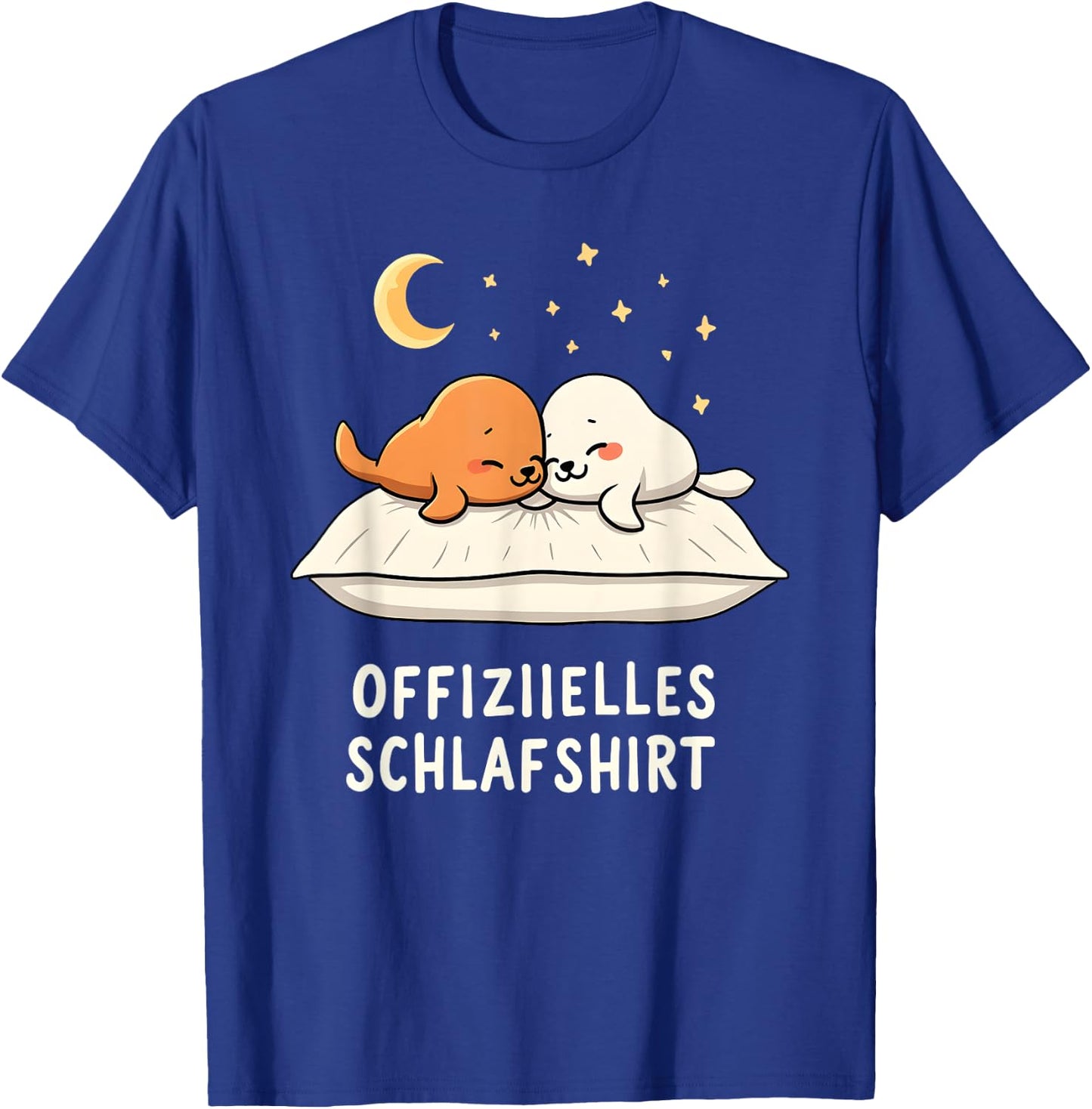 Official Sleep Shirt Seal , black T-Shirt - T-Shirt | Royal