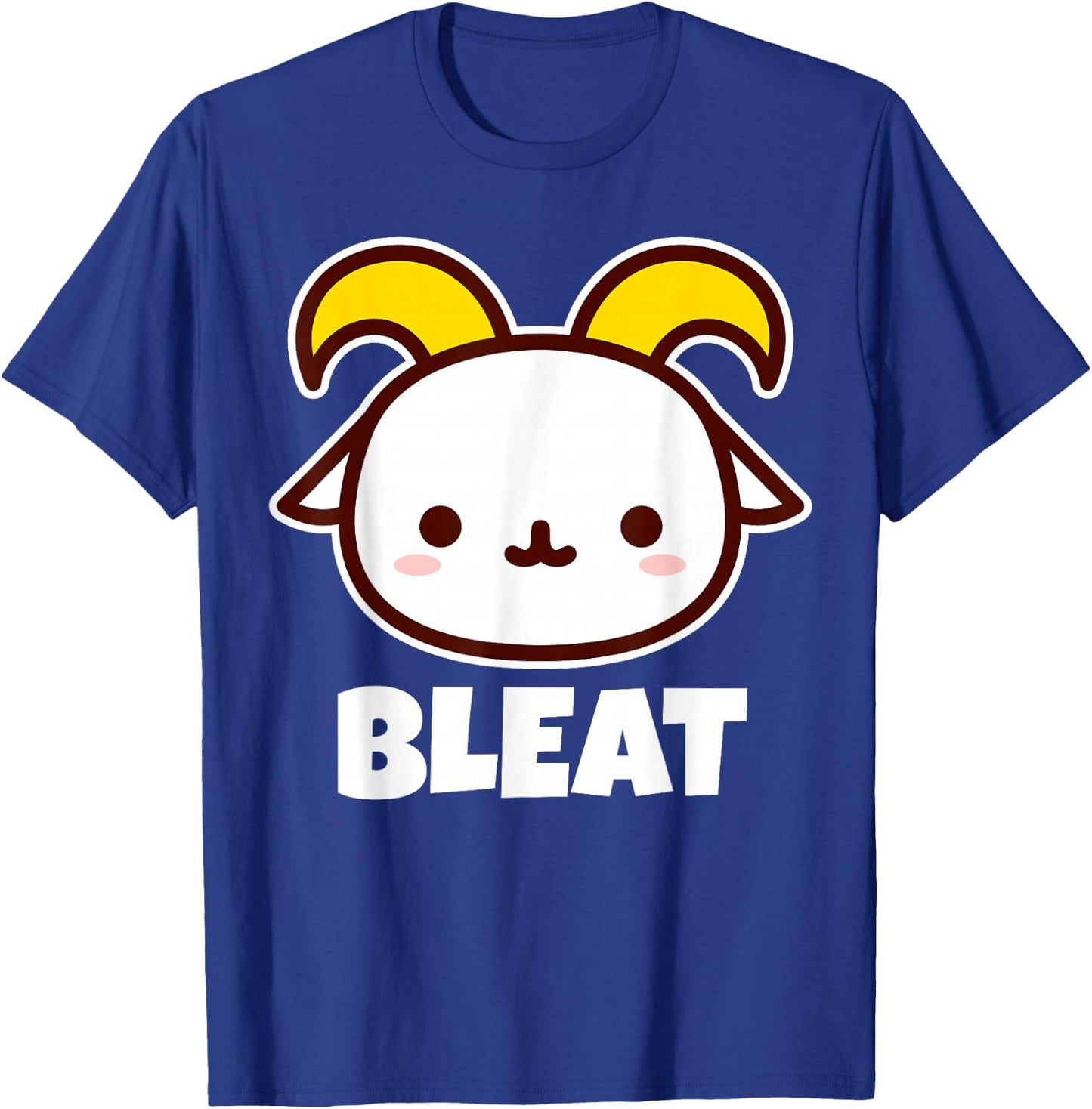 BLEAT Goats Stuff | Goat Lover Stuff | Kids Goat T-Shirt - T-Shirt | Royal